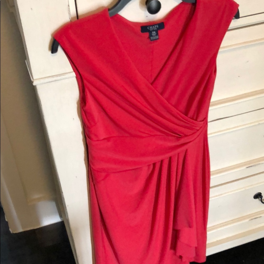 Chaps petite medium slinky sleeveless dress